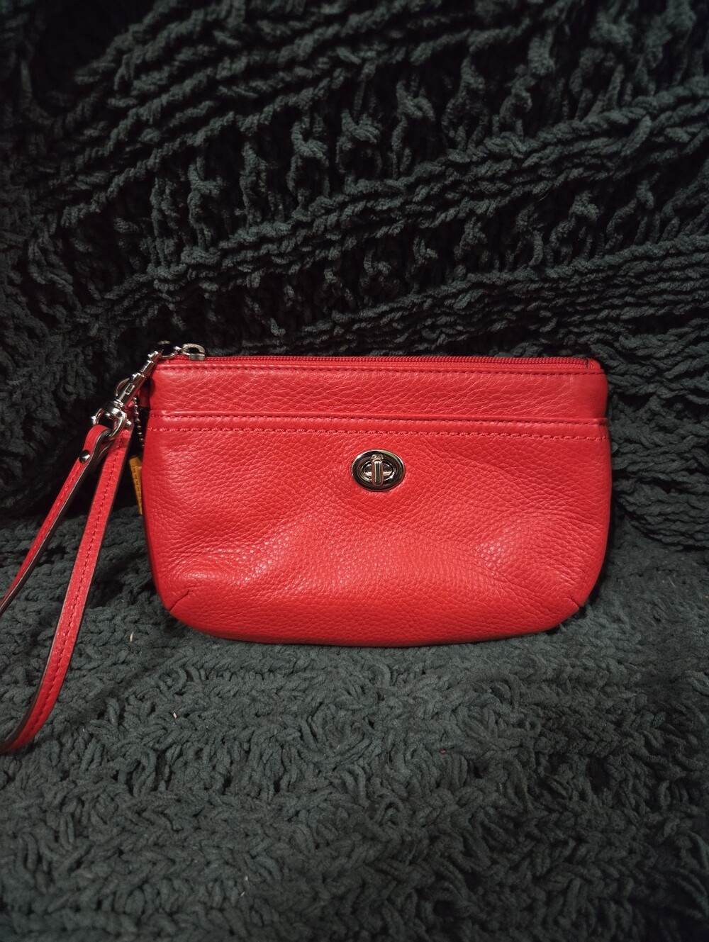 Coach Park Turnlock Wristlet